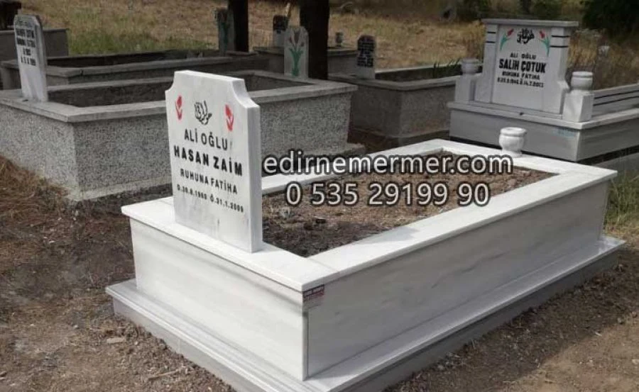 Marmara Mermeri Mezar Modeli