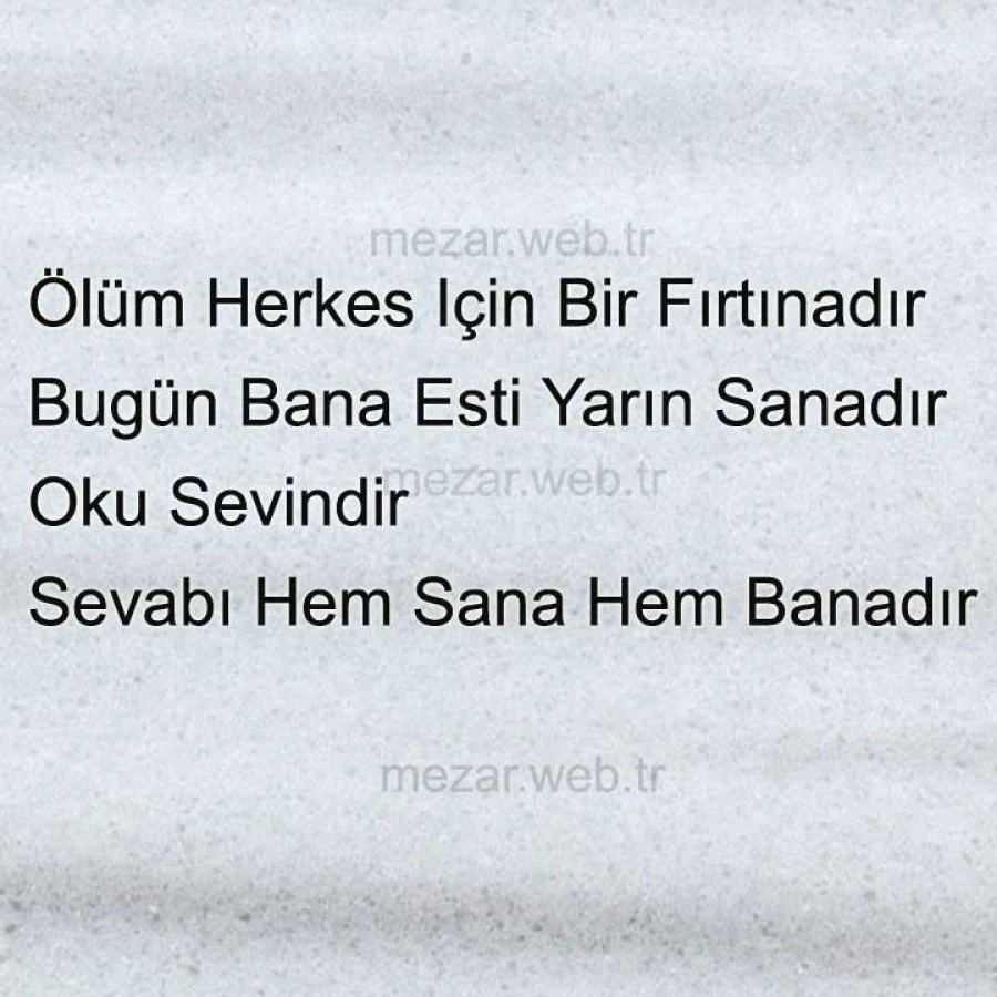 Ölüm Bir Fırtınadır