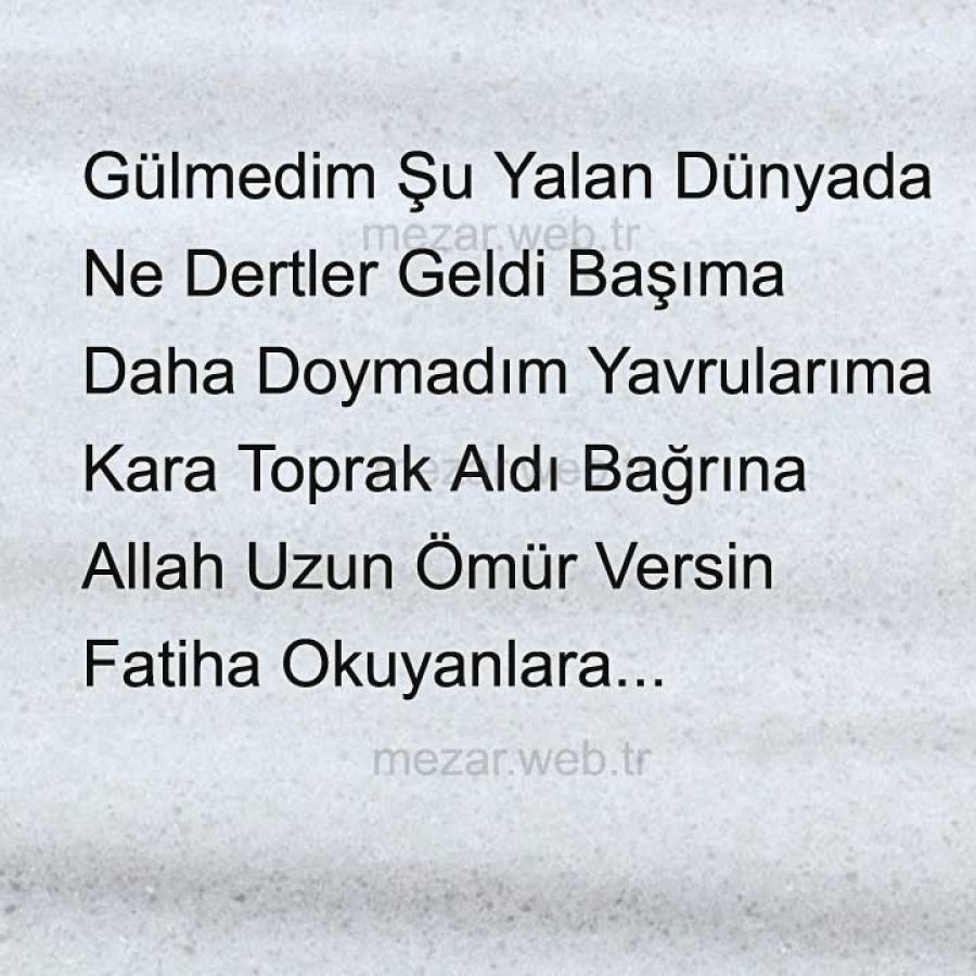 Şu Yalan Dünyada - Mezar Galeri
